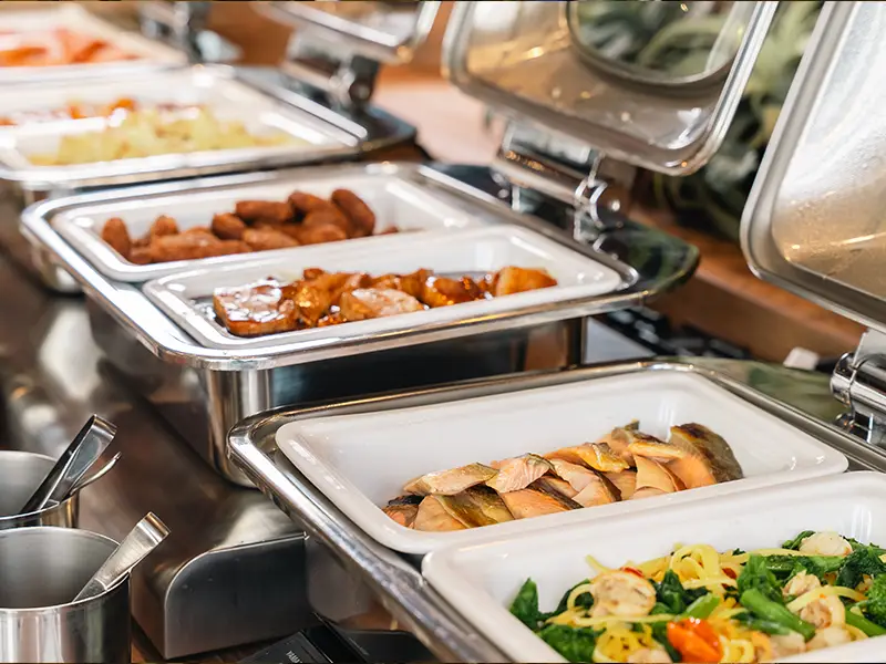 豊富なメニュー